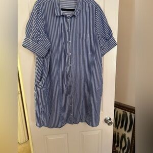 Broom down shirt dress from Old navy size XXL